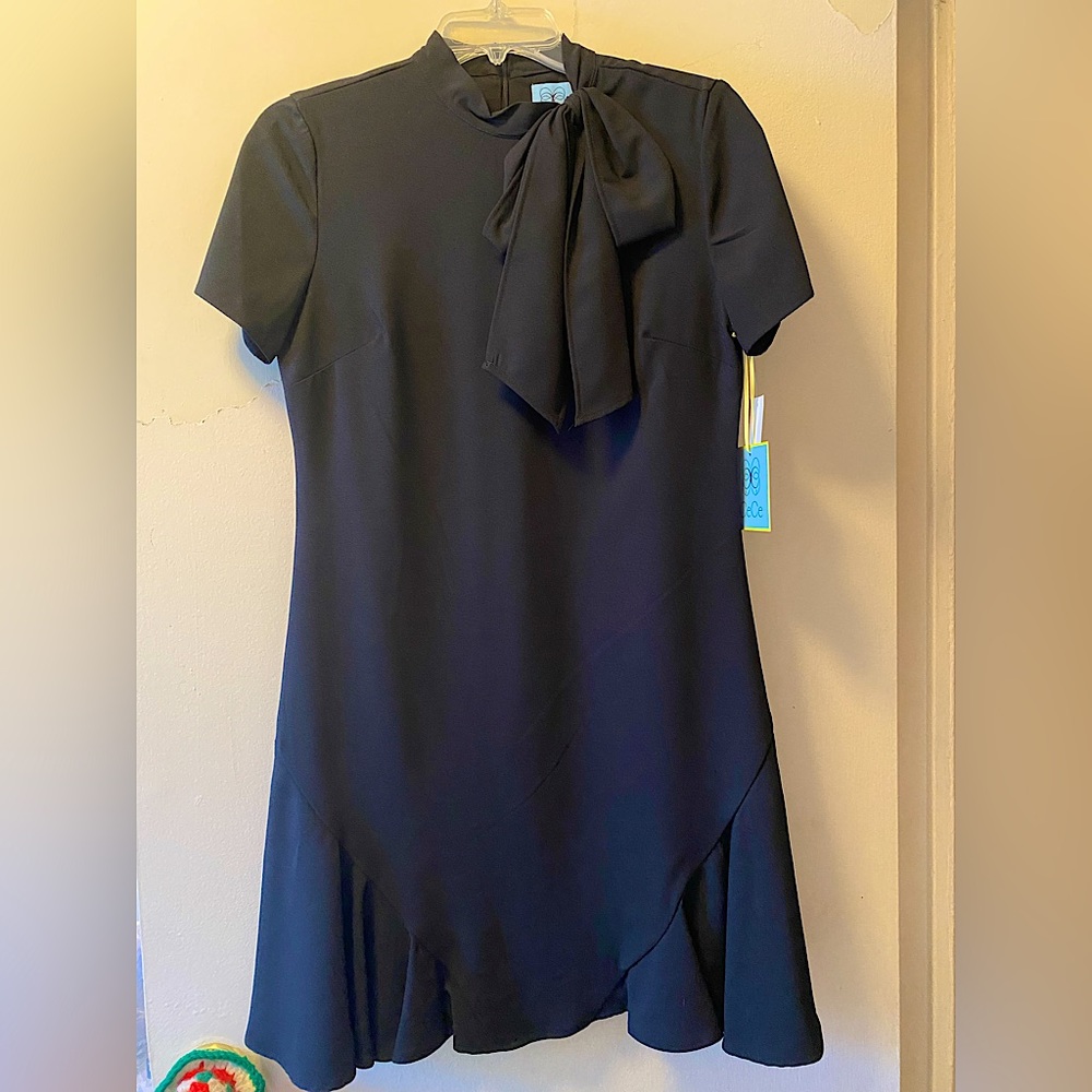 NEW WITH TAGS! Cece navy blue mini dress